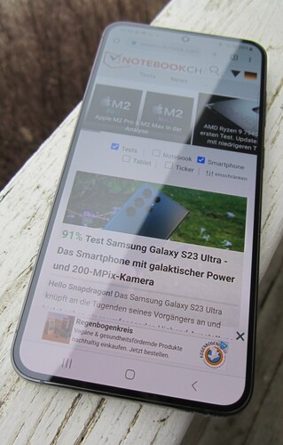 Außeneinsatz (maximale Helligkeit)