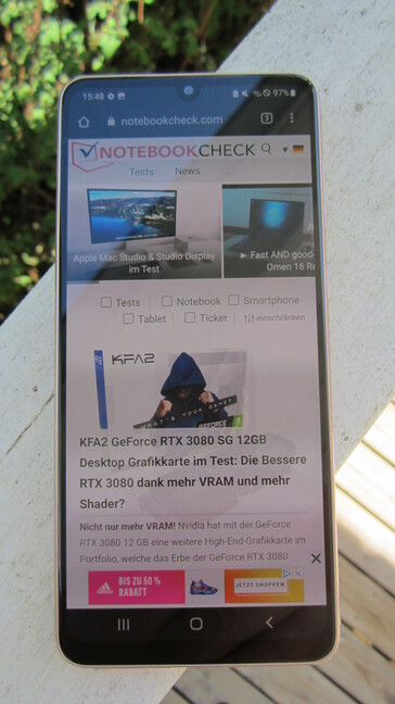 Außeneinsatz (im Schatten)
