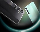 Das Galaxy M55s 5G setzt auf ein auffälliges Design mit texturierter Rückseite. (Bildquelle: Samsung)