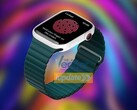 Eine vermeintliche Apple Watch 7 mit Touch ID-Sensor im Display. (Konzeptbild, TheVerifier)