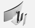 Mit dem Optiplex 3090 & 7090 verschwindet der Computer einfach im Monitor-Standfuß. (Bild: Dell)