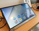 Dank des Touchscreens eignet sich der ZenScreen jetzt auch für Smartphones. (Bild: Notebookcheck)