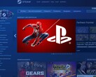 Sony plant angeblich einen eigenen Game-Launcher im Stil von Steam. (Bild: Sony / Insomniac / Valve, bearbeitet)