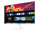 Der Samsung Smart Monitor M7 kombiniert PC-Bildschirm und Smart TV in einem Gerät. (Bild: Samsung)