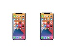 Das Icon des iPhone 11 Pro auf der linken Seite unterscheidet sich in einigen Details vom Icon des iPhone 12 rechts. (Bild: Apple, via 9to5Mac)