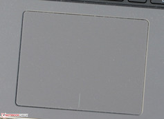 Das Clickpad ist multitouchfähig.