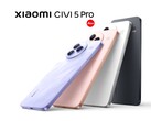 Xiaomi wirbt in China mit frischem Civi 5 Pro Design und aufgewerteter Leica-Kamera. (Bildquelle: Xiaomi)
