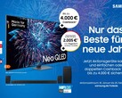 Samsung hat eine neu Cashback-Aktion für Neo QLEDs, QLEDs und Q-Soundbars gestartet. (Bild: Samsung)